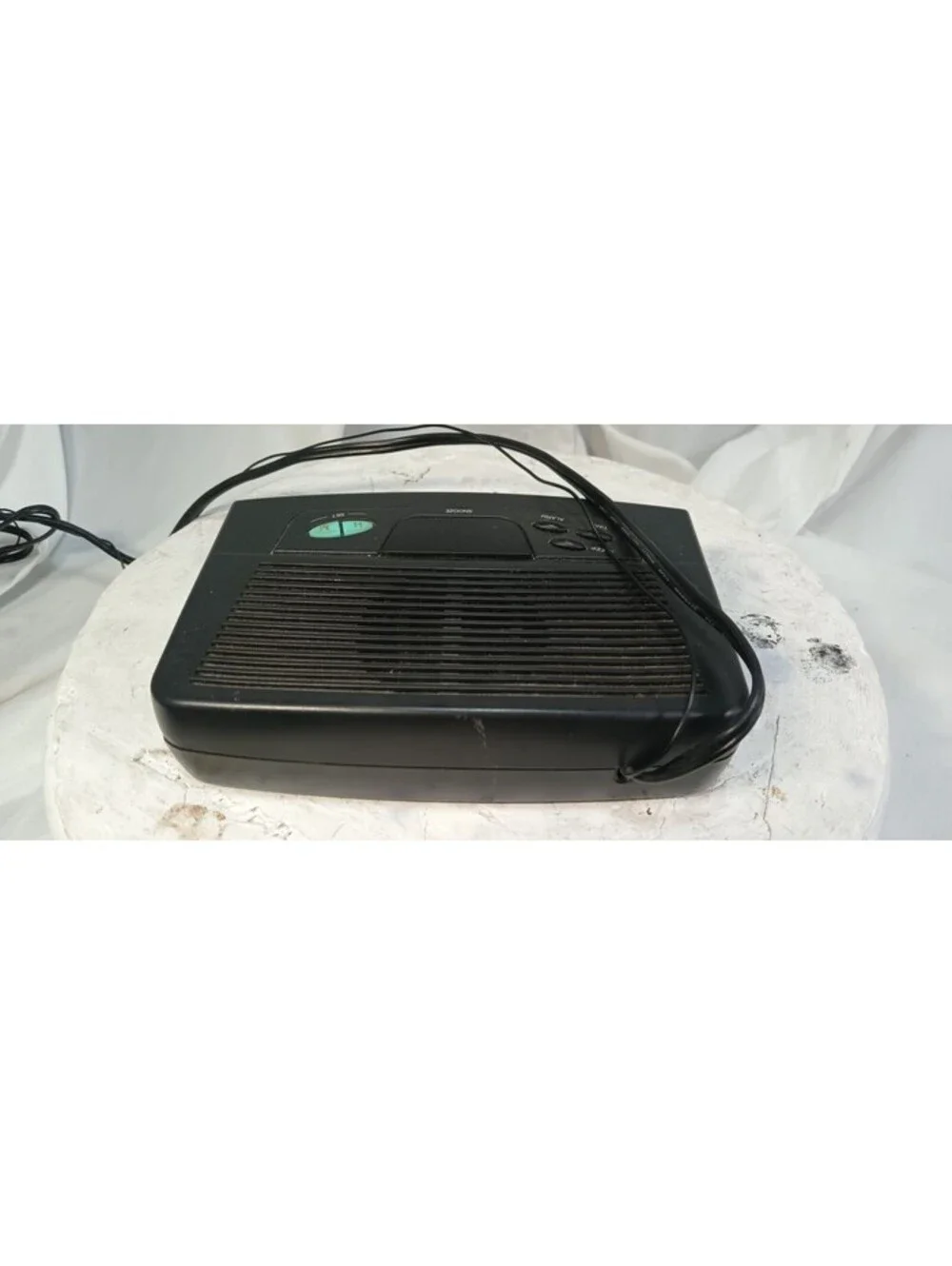 Newtech CR-5313 AM/FM Clock Radio Corded Electric with Battery Backup Tested